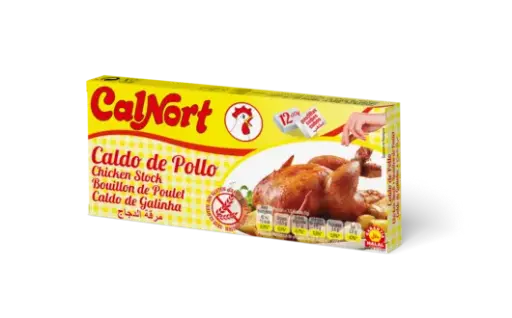 [131049] CALDO DE POLLO CALNORT 12 PASTILLAS